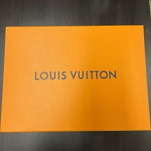 Louis Vuitton box.